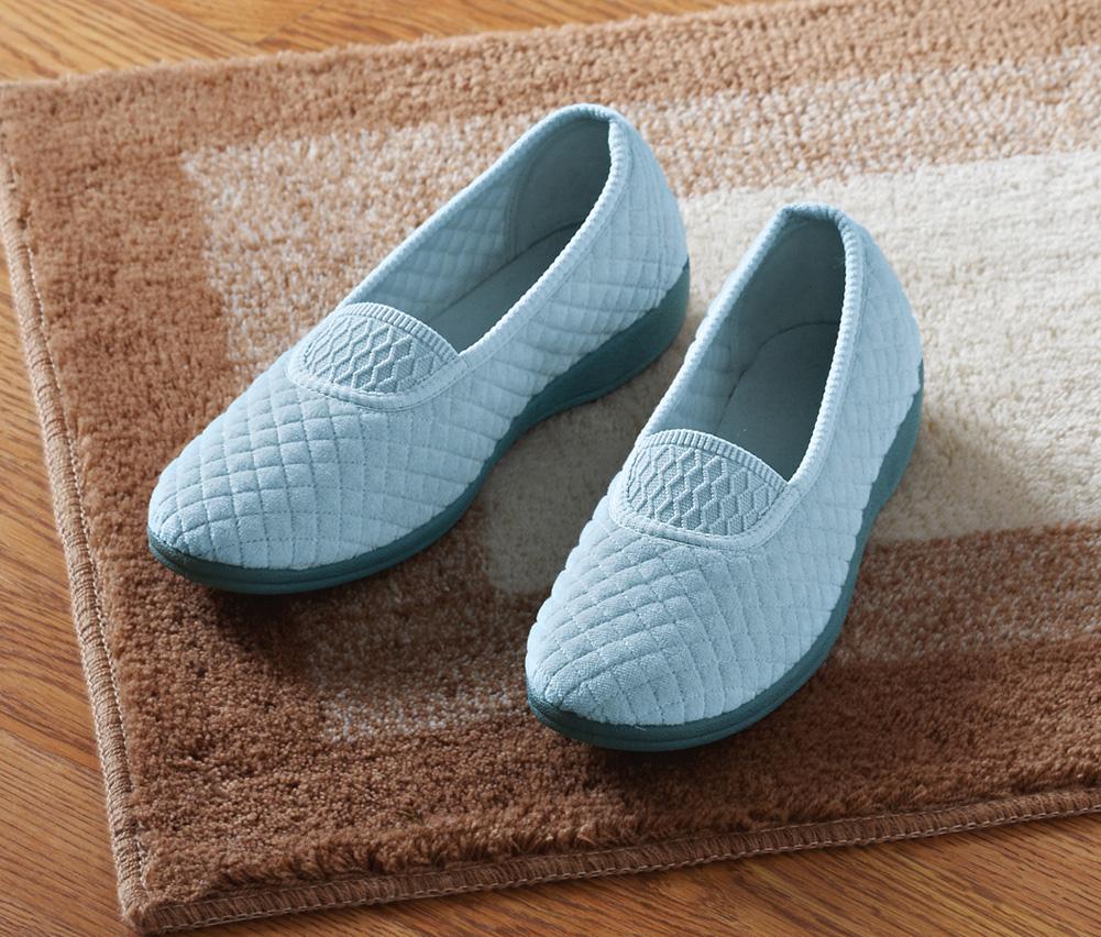 SO COMFY! WOMEN'S STRETCHY SLIPPERS WITH NONSLIP HARD SOLES AND GEL