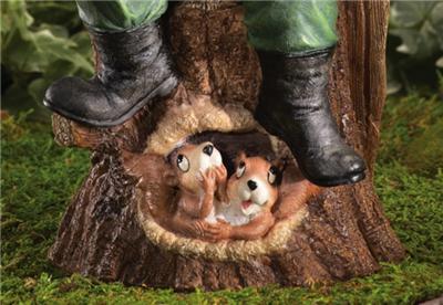 disney grumpy go away statue