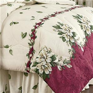 Christmas Bedding Sets Queen on Southern Charm Magnolia Comforter Set Queen Size  Free Usa Shipping