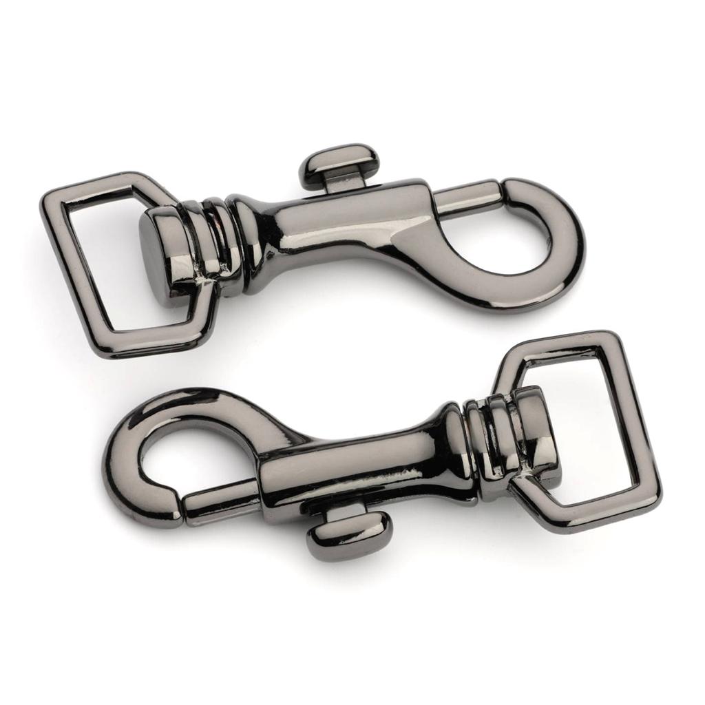 100pcs 3/4" Metal Large Bolt Snap Hook Black Nickel (MHK112BN) eBay