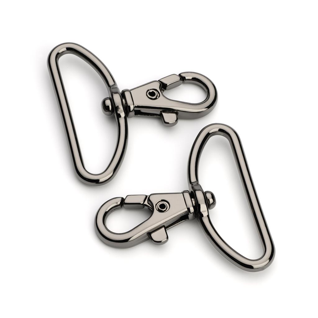 10pcs 1 1/2" Metal Trigger Snap Hook Black Nickel (MHK124BN) eBay