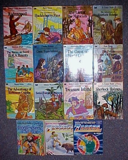 Lot of 15 Illustrated Classics Heidi Frankenstein Little Women Dracula Red Badg Lot of 15 Illustrated Classics Heidi Frankenstein Little Women Dracula Red Badg