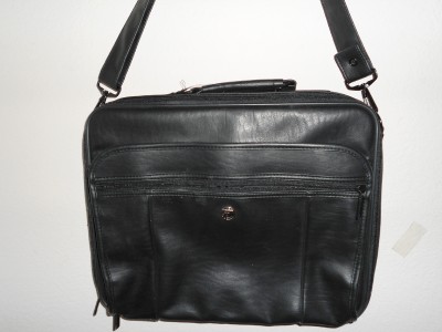 Laptop Computer Covers on Targus Leather Laptop Computer Messenger Travel Case Bag Ebay