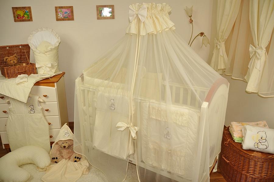 LUXURY BABY CANOPY / DRAPE 485 cm WIDTH Fit COT /COT BED Cover 4 sides ...