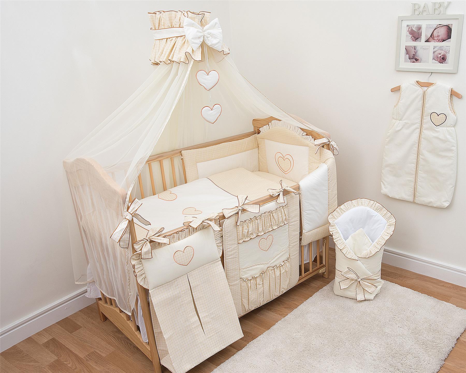 cot bed with mattress and bedding deals