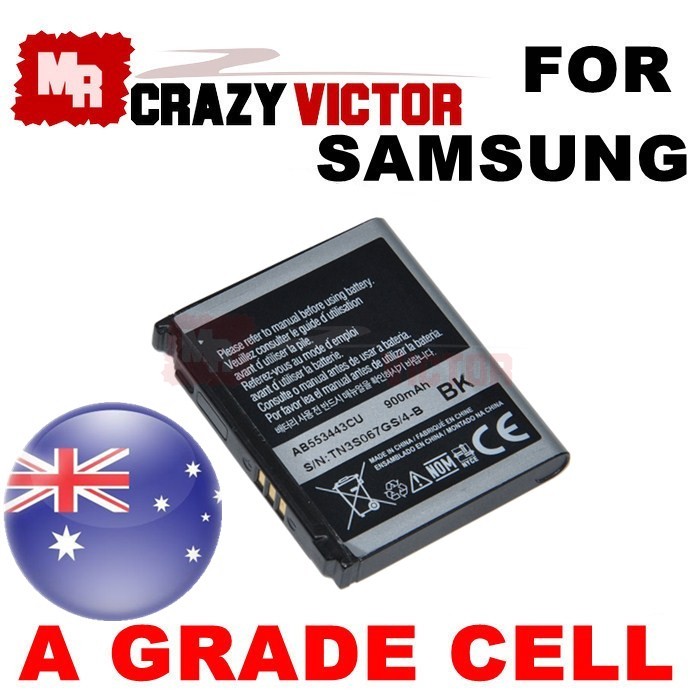 New Battery For Samsung SGH-U700 U708 S5230C L878 G800 AB553443CU AB553443CE - Photo 1 sur 1