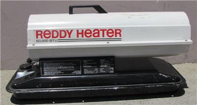 Reddy Heater 50,000 BTU Kerosene Forced Air Construction Heater | eBay