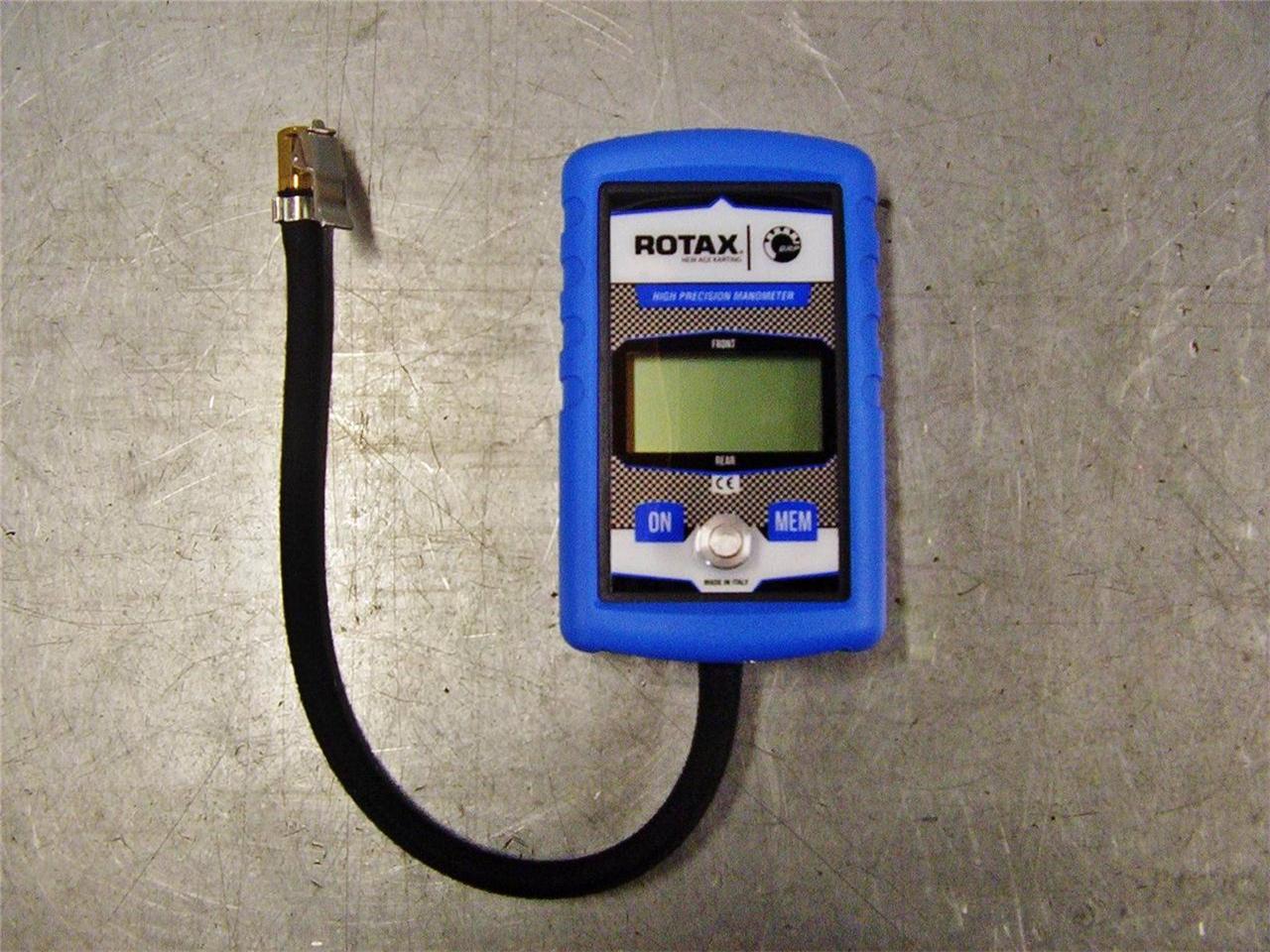 Go Kart Rotax Genuine Tyre Pressure Gauge With Memory