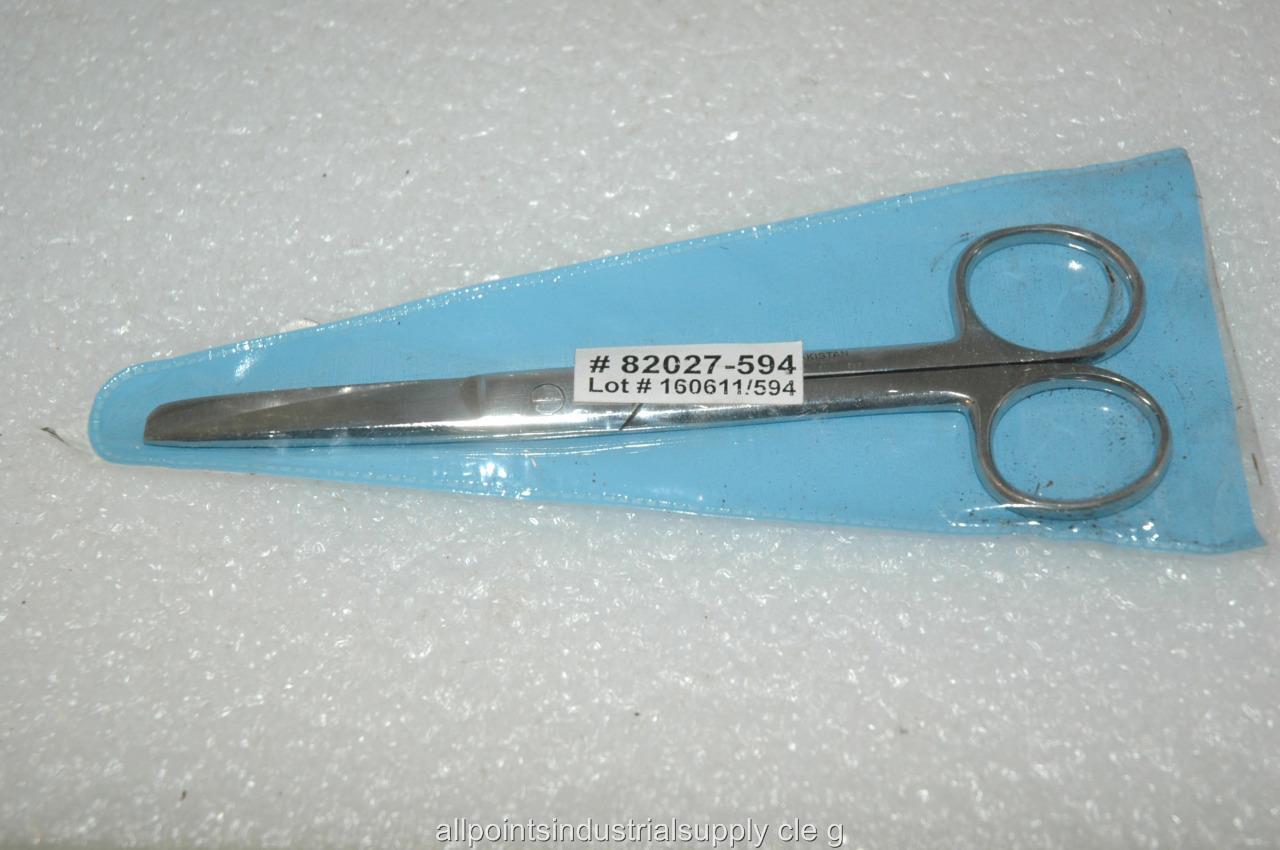 VWR Stainless Steel 4.5 6.5" Laboratory Scissors 82027578 592 594 NOS