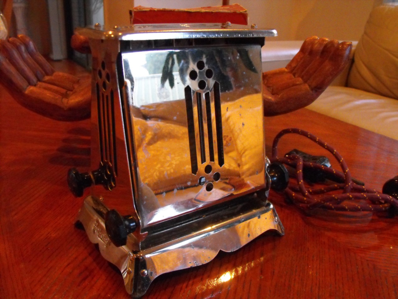 RARE VINTAGE RETRO HOTPOINT TOASTER ART DECO BAKELITE eBay