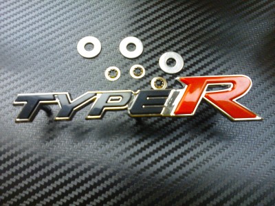 Honda civic fn2 type r grille badge emblem #5