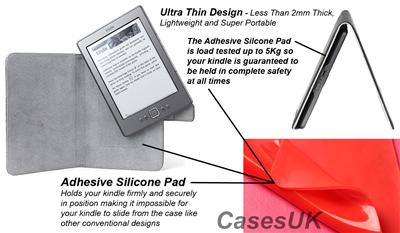 Kindle on Case Cover For New Amazon Kindle 4 With Led Night Reading Light   Ebay