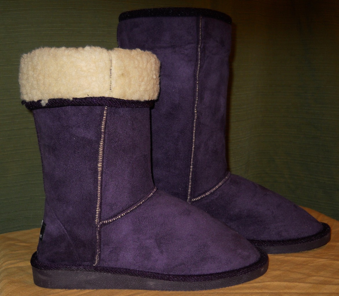 Polar Bear Boots "Warm, Stylish & So Comfy" Black, Purple & Chestnut eBay