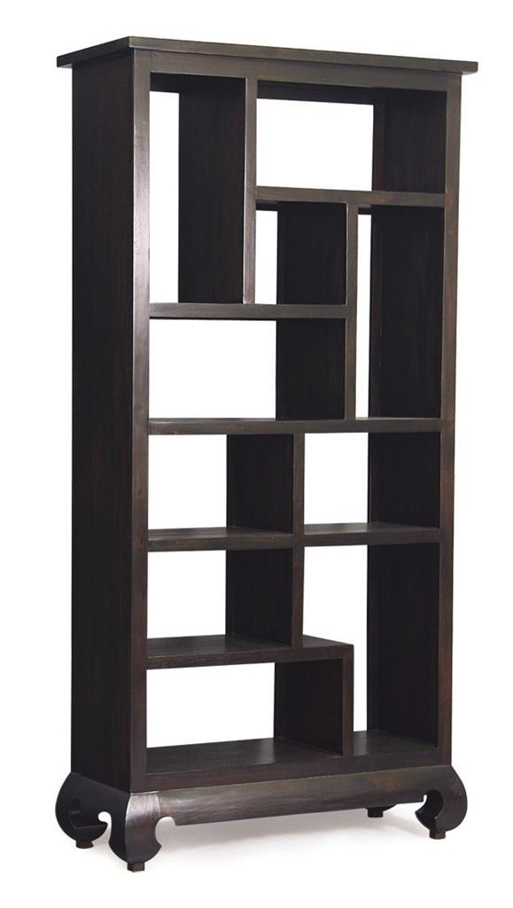 FREE DELIVERY* Solid Mahogany Hardwood Oriental Bookcase Display
