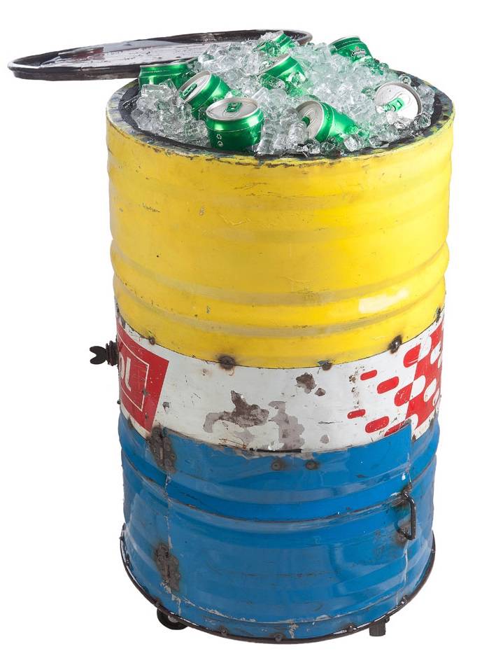 EEIEEIO The Buddy Barrel Cooler Esky Outdoor Metal Ee i Ee i O Wine