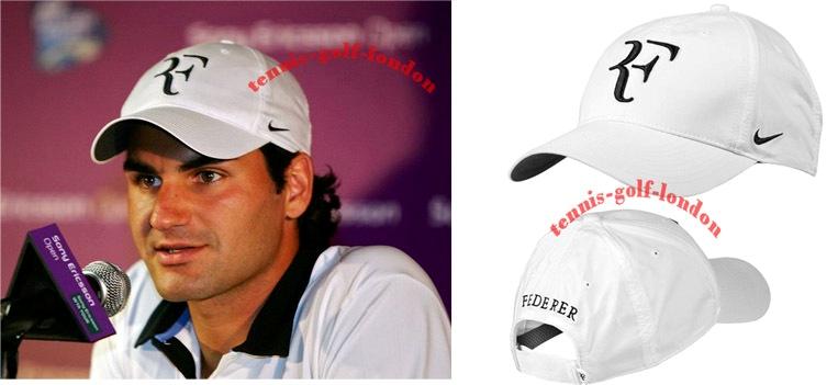 roger federer hat black