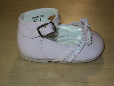 Patent Leather Dress Shoes on Baby Girls Pink Patent Leather Dress Shoes Size 3 Ebay