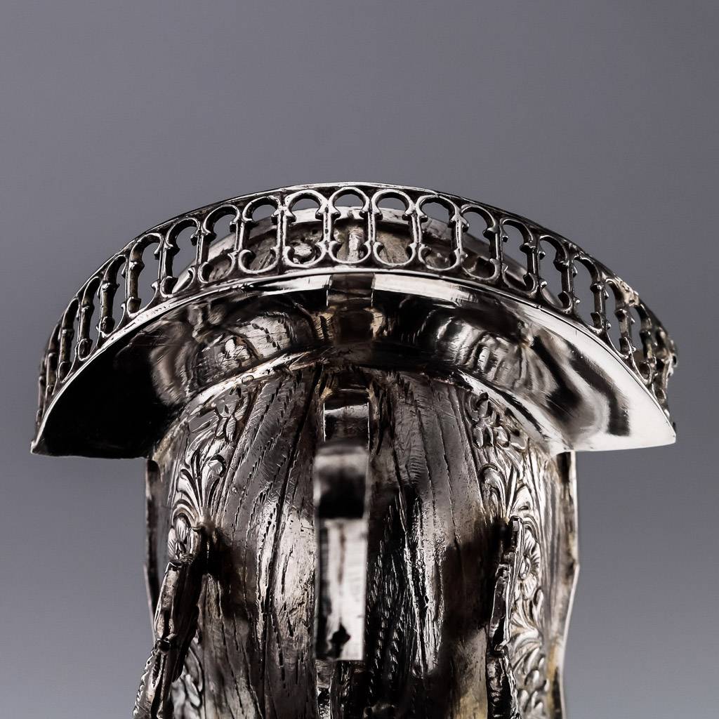 ANTIQUE 20thC GERMAN SOLID SILVER IMPRESSIVE NEFF, LONDON IMPORT c.1931