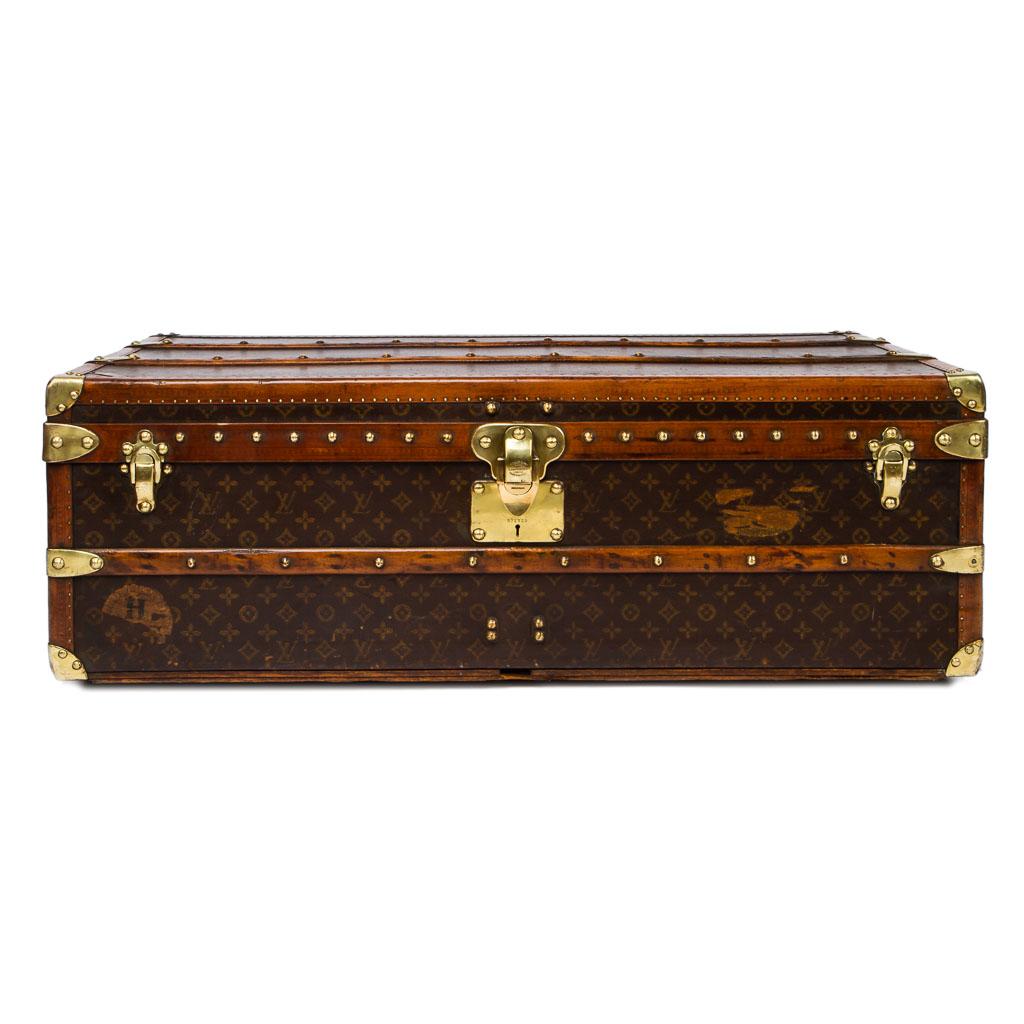 1930 Orange Louis Vuitton Cabin Trunk IUCN Water