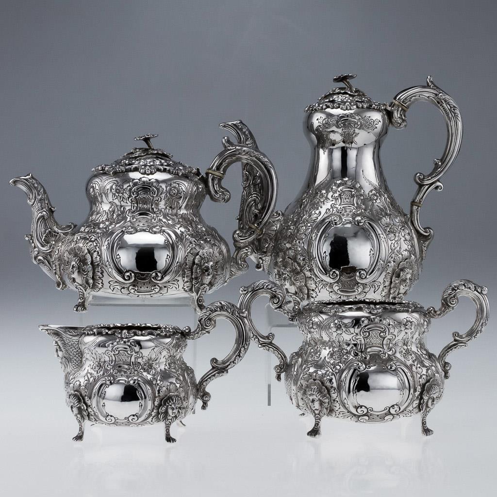 ANTIQUE 20thC IRISH SOLID SILVER TEA & COFFEE SET, DUBLIN c.1901 eBay