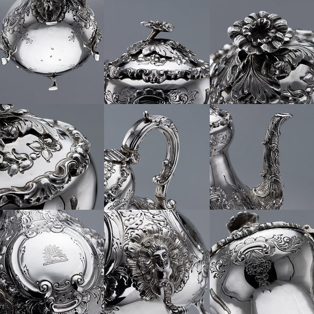 ANTIQUE 20thC IRISH SOLID SILVER TEA & COFFEE SET, DUBLIN c.1901 eBay