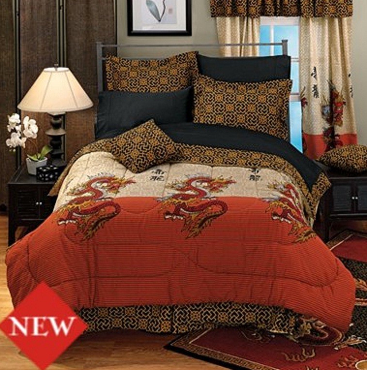 Asian Inspired Bedding 99