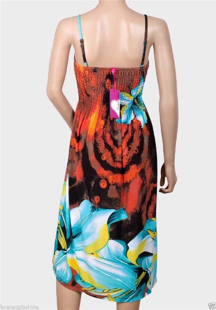 Girls Strappy Floral Summer Beach Maxi Dress Age 7-8,9-10,11-12,13-14 Years | eBay