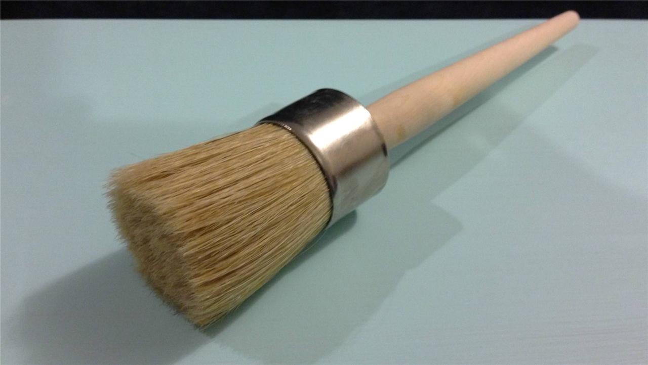 Round Furniture Wax Brush BEST ONE AVAILABLE! Med Large or XL
