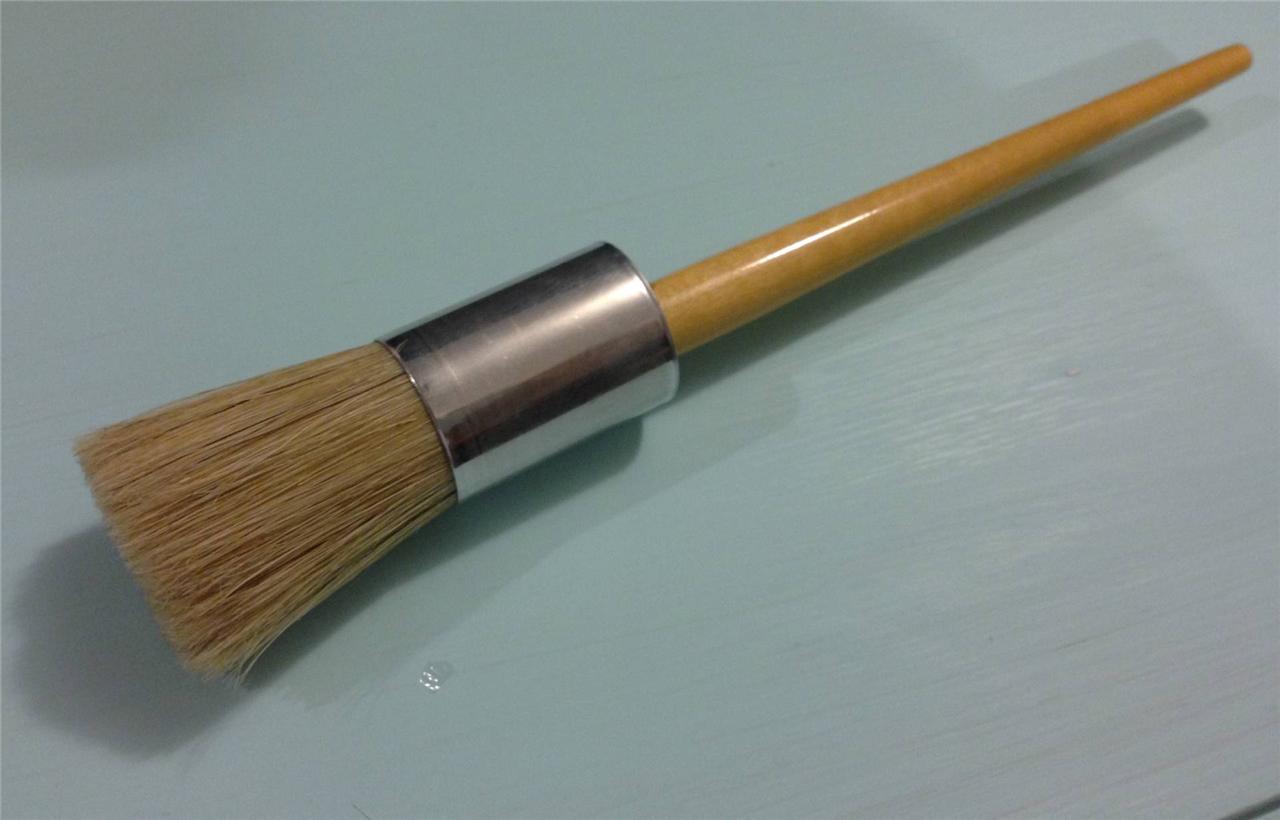 Round Furniture Wax Brush BEST ONE AVAILABLE! Med Large or XL