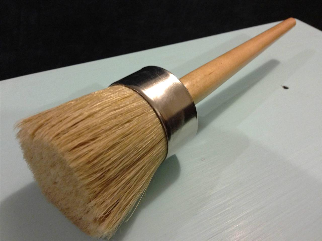 Round Furniture Wax Brush BEST ONE AVAILABLE! Med Large or XL