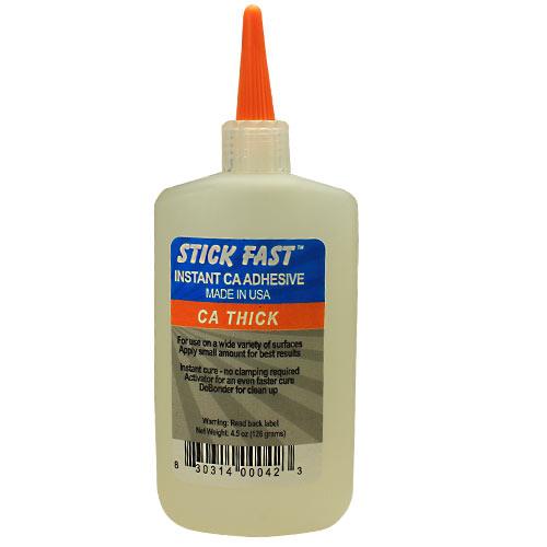 Stick Fast Instant CA Adhesive Thin Medium Thick 2 5 oz 4 5 oz Super