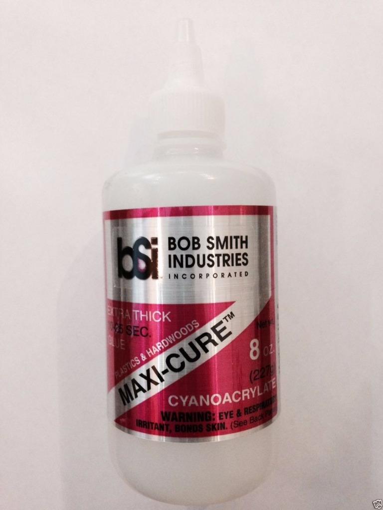 Bob Smith Industries CA Glue Maxi Cure Extra Thick Hobby Adhesive 2 oz