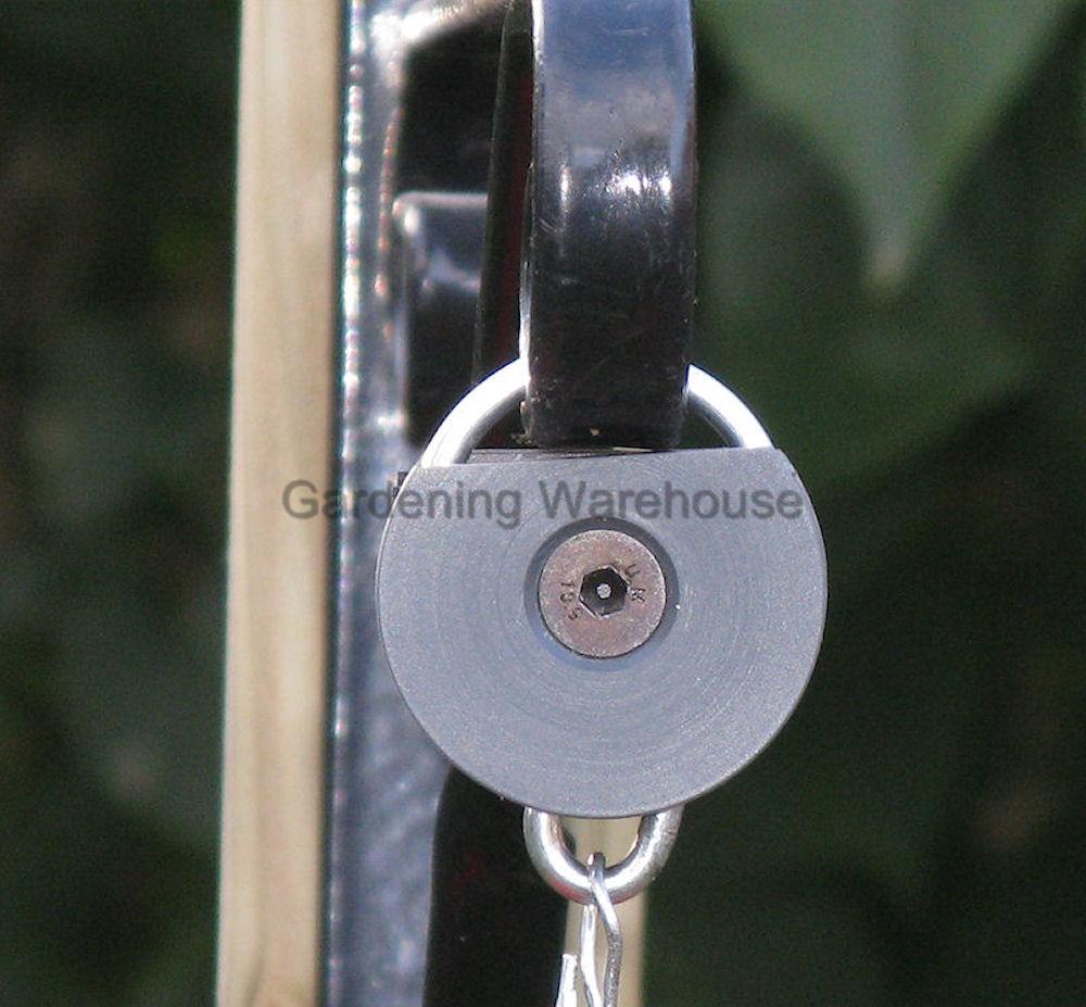 HANGING BASKET LOCK protects from thieves or high winds eBay