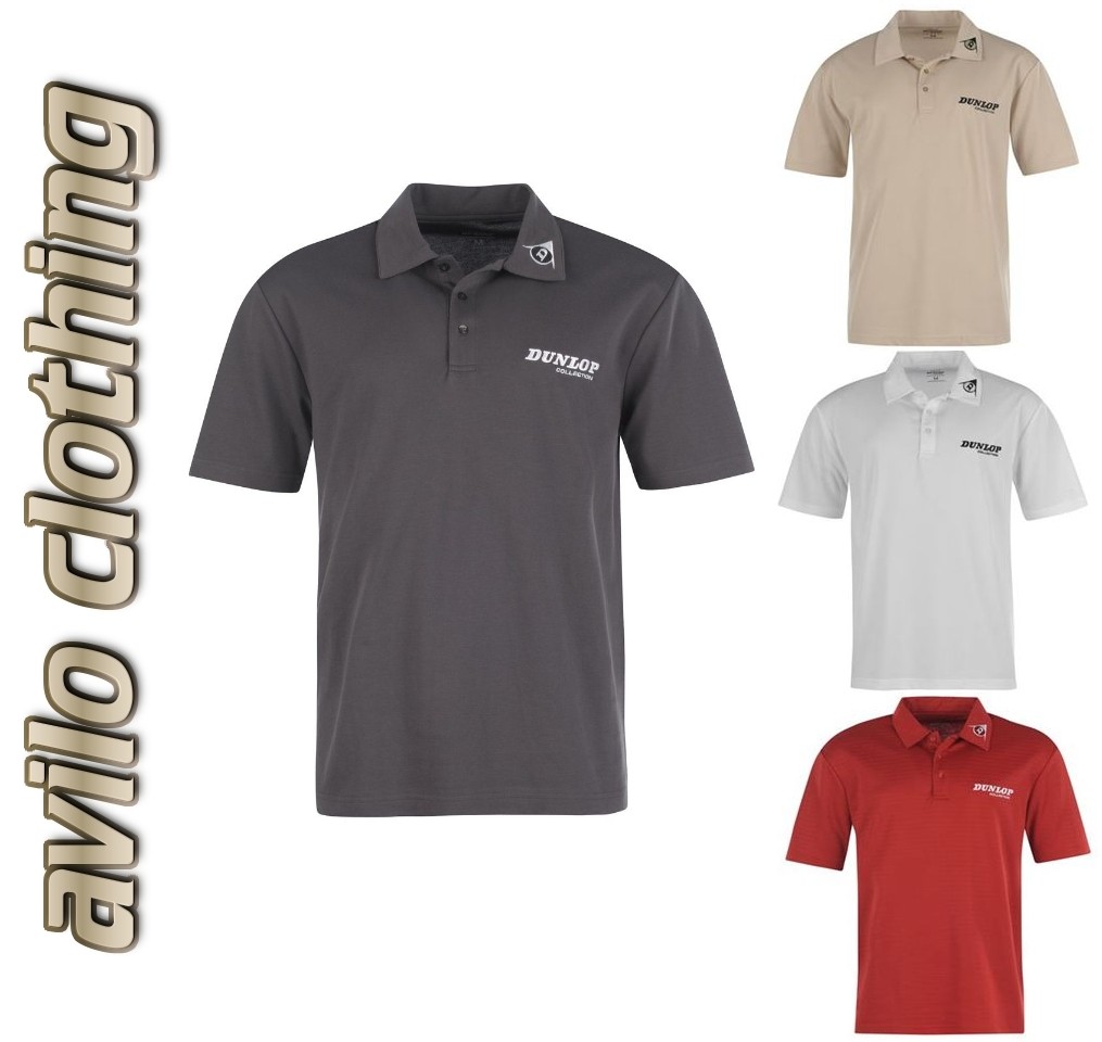 New Dunlop Collection Mens Polo Shirt, Short Sleeves Golf Top, RRP Â£ 39.99 !!! | eBay