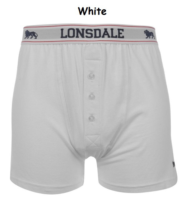 2x LONSDALE Mens Trunks Boxer Shorts Underwear New Boxers M L XL 2XL