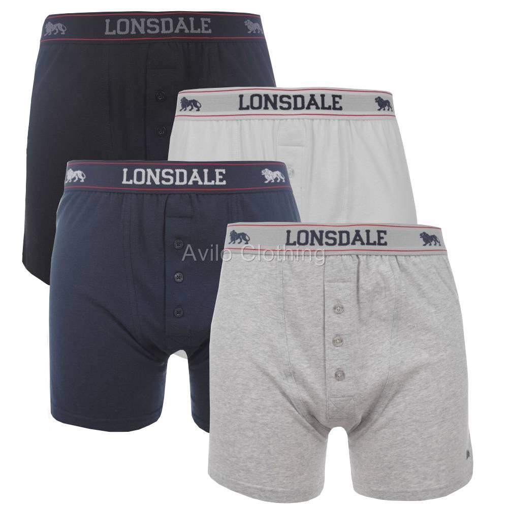 2xLONSDALEMensTrunksBoxerShortsUnderwearNewBoxersMLXL2XL