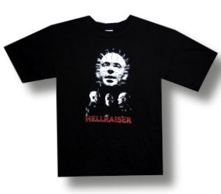 HELLRAISER-1987-Horror-Movie-PINHEAD-DEMONS-Unisex-Short-Sleeve-T-SHIRT-M-L-New