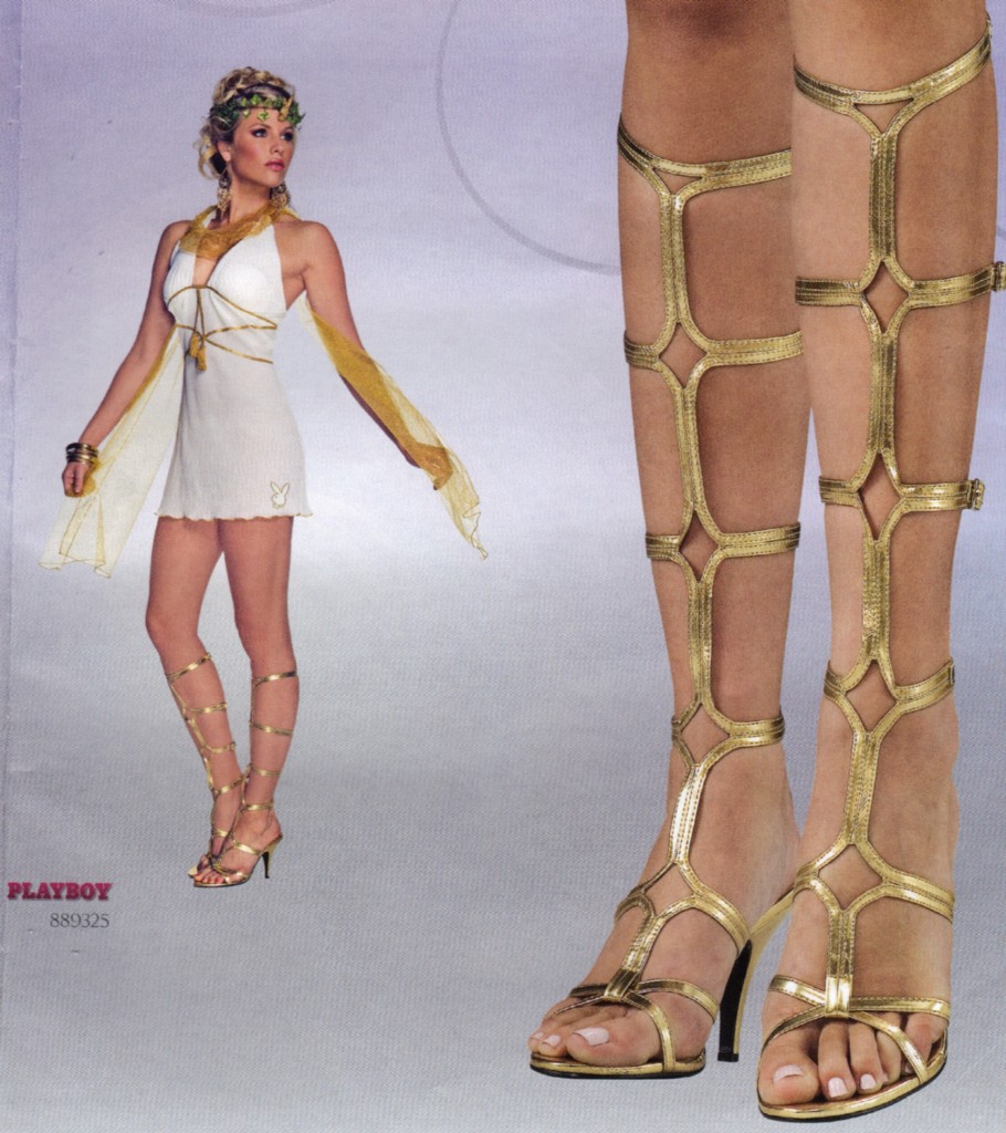 PLAYBOY-Greek-Roman-Goddess-Womens-SANDALS-HIGH-HEEL-SHOES-Footwear