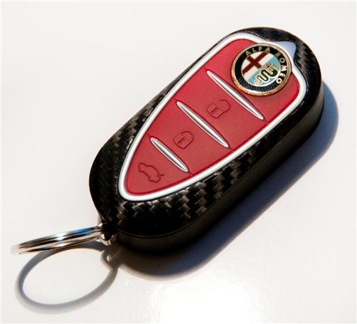 Alfa Romeo Mito Gta 16v Key Carbon Look Sticker Ebay