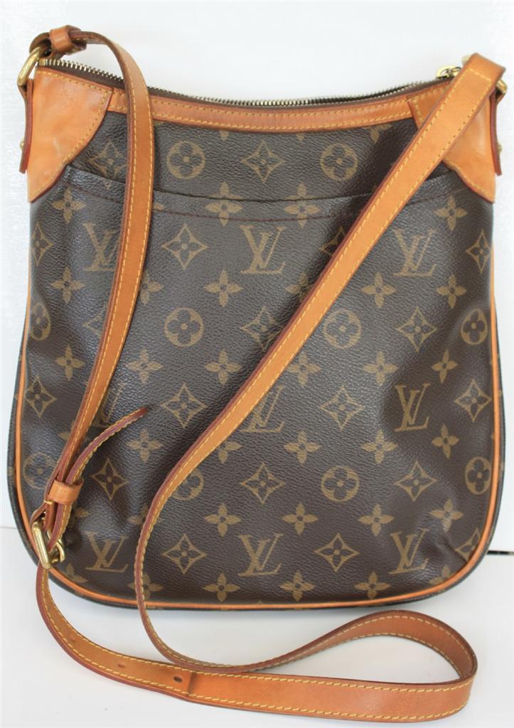 Auth LOUIS VUITTON Odeon PM Monogram Crossbody/Shoulder Bag | eBay