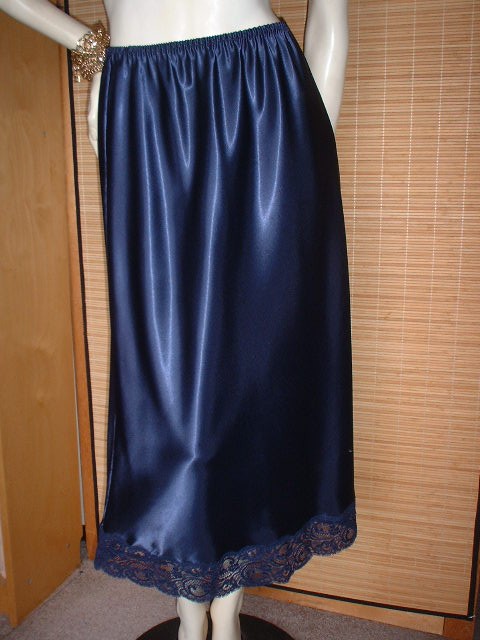 navy blue full slips