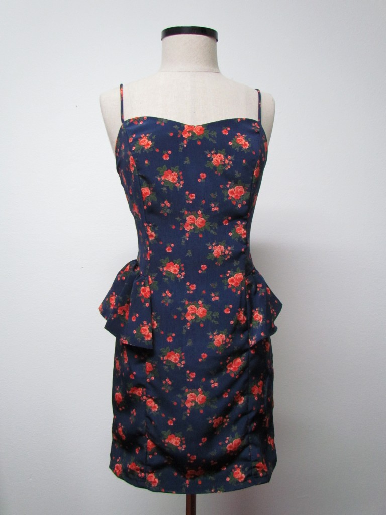 Clementina Peplum Dress