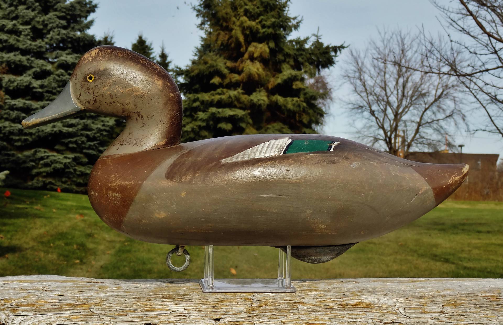 "MINT" SCARCE HEN c1955 MADISON MITCHELL WIGEON Wood Duck Decoy HAVRE