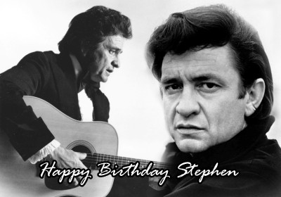 PERSONALISED JOHNNY CASH BIRTHDAY CARD | eBay