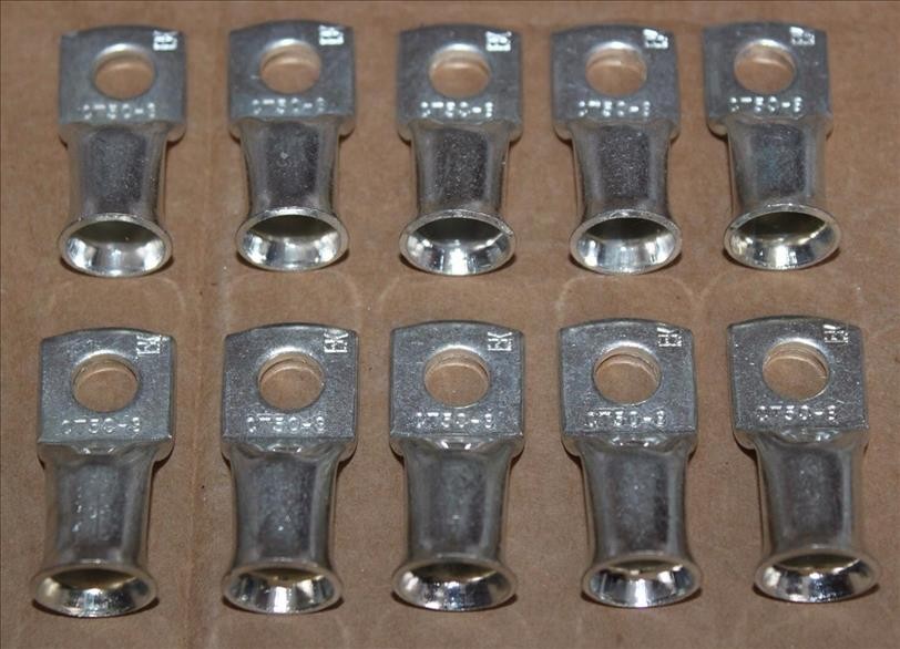 10x Crimp Ring Terminals Battery & Welding Cable Lugs Various sizes