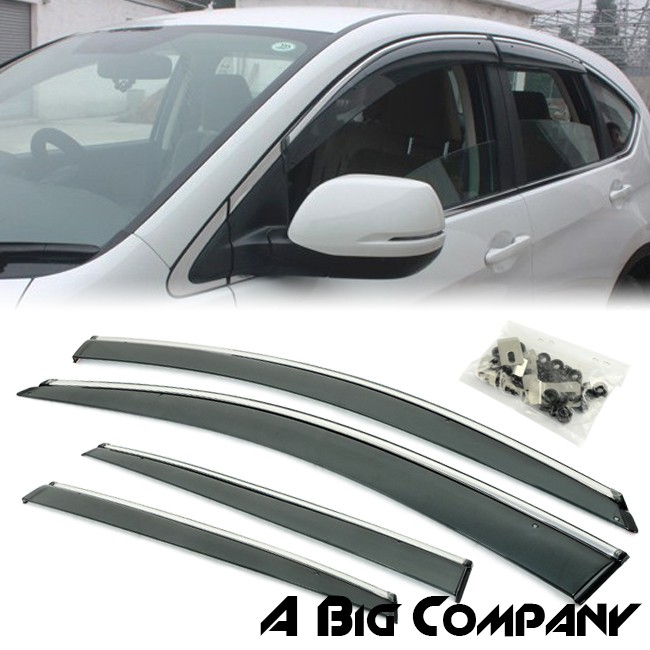 2013 Honda crv window visor installation #7