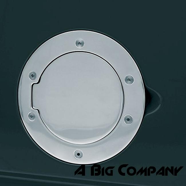 FOR DODGE RAM 1500 2500 3500 DAKOTA ALUMINUM GAS FUEL DOOR COVER
