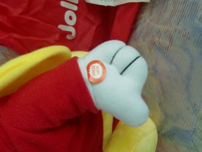 jollibee plush doll