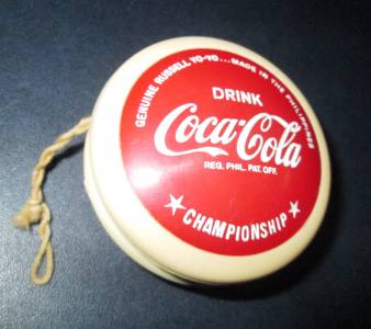 genuine russell yoyo coca cola