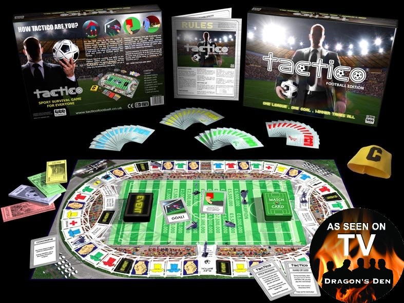 TACTICO * FOOTBALL BOARD GAME * Soccer Manager Strategy Kids Family